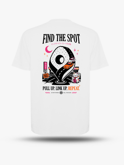 SVNTHRD × BLINKER — "Find The Spot" Oversize Tee