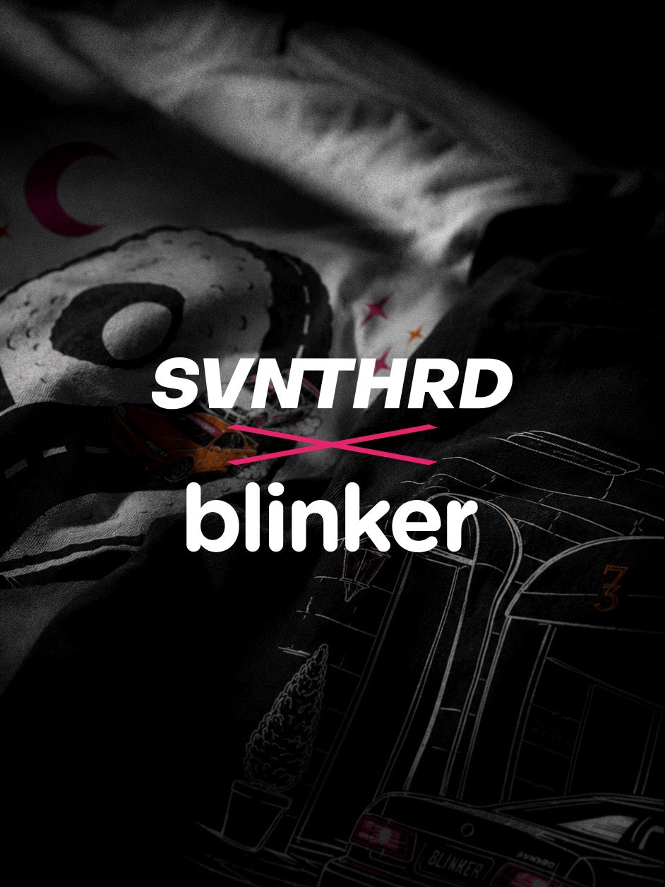 Collaborazione SevenThird e Blinker: t-shirt e merch in edizione limitata